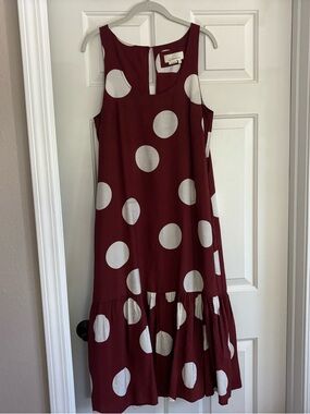 Anthropologie Polka Dot Dress